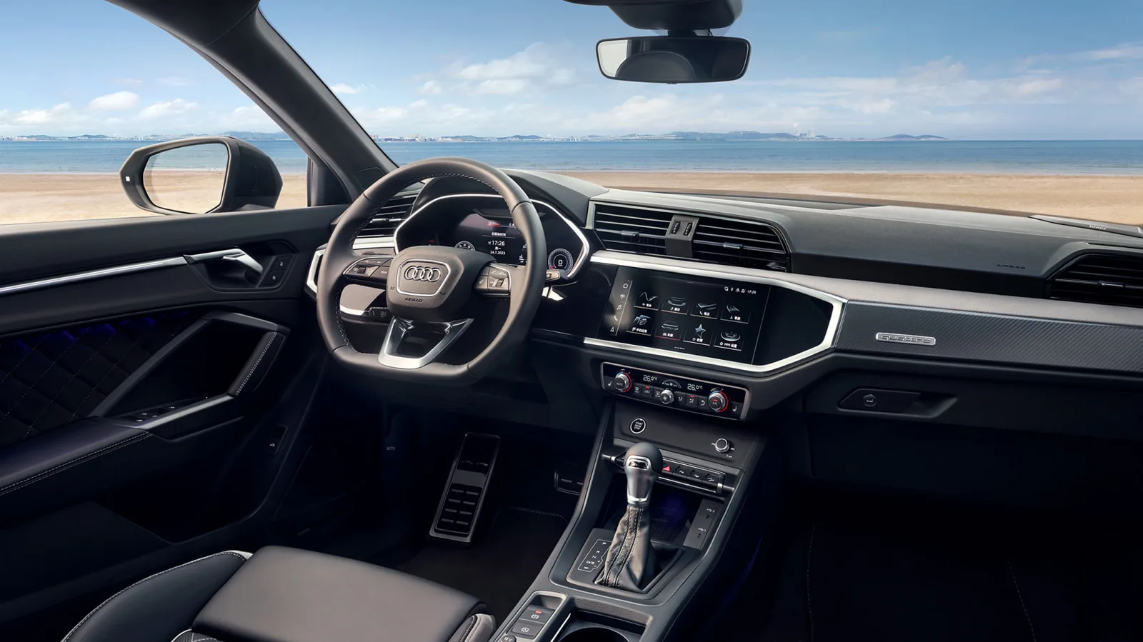 Кокпит Audi Q3 2026