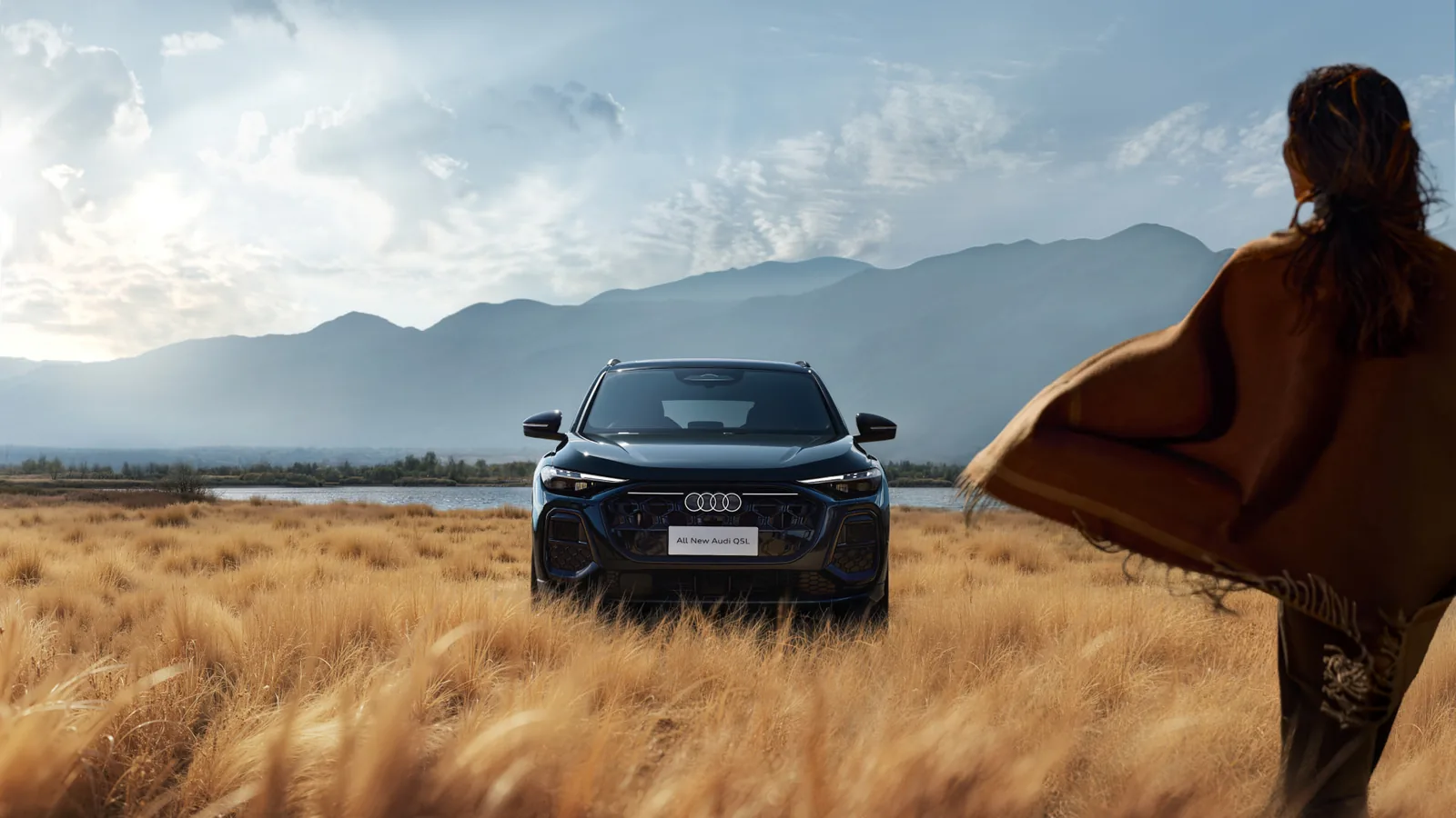 Audi Q5L 2026 на природе
