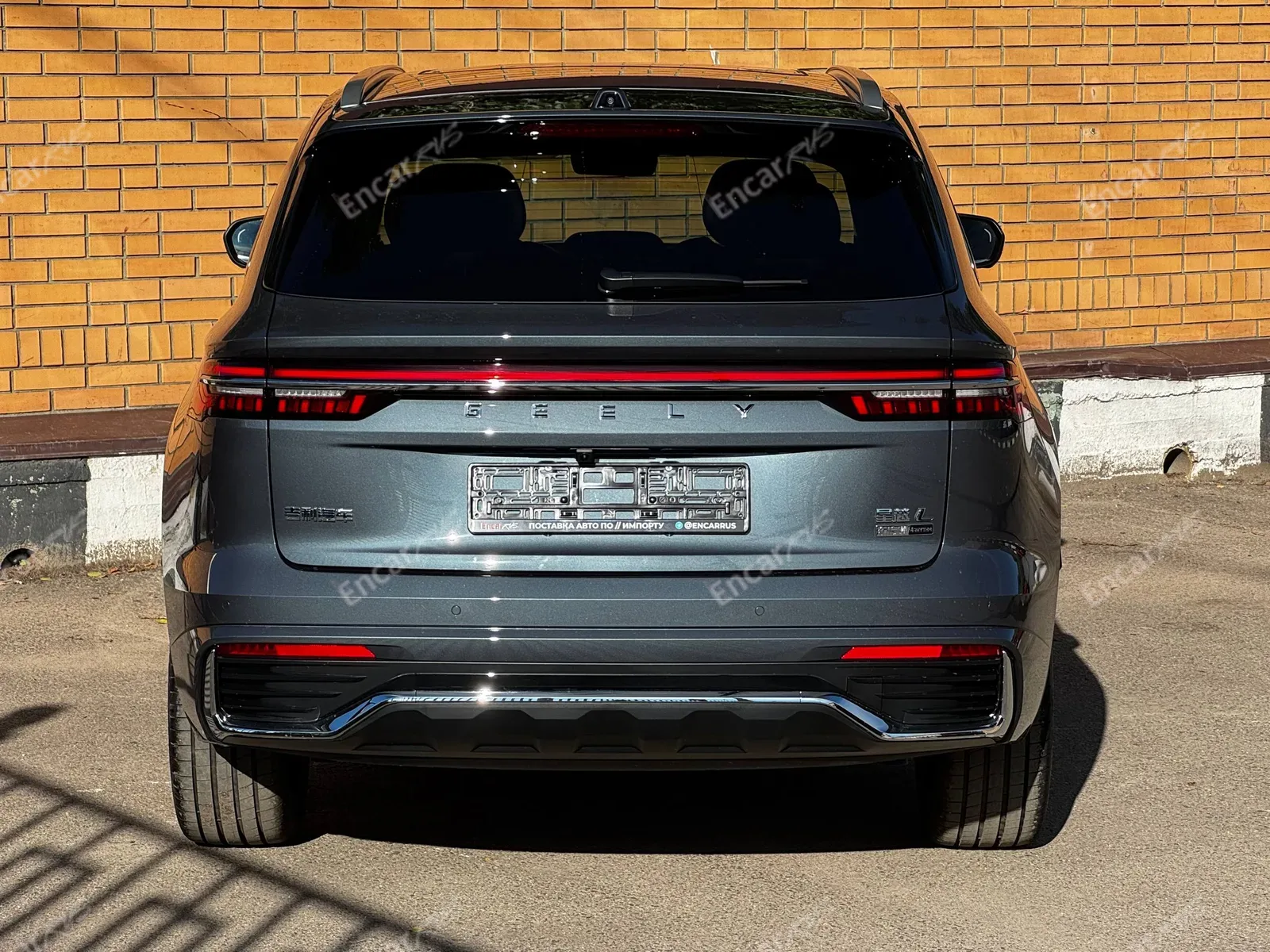 Geely Monjaro 2026 — вид сзади