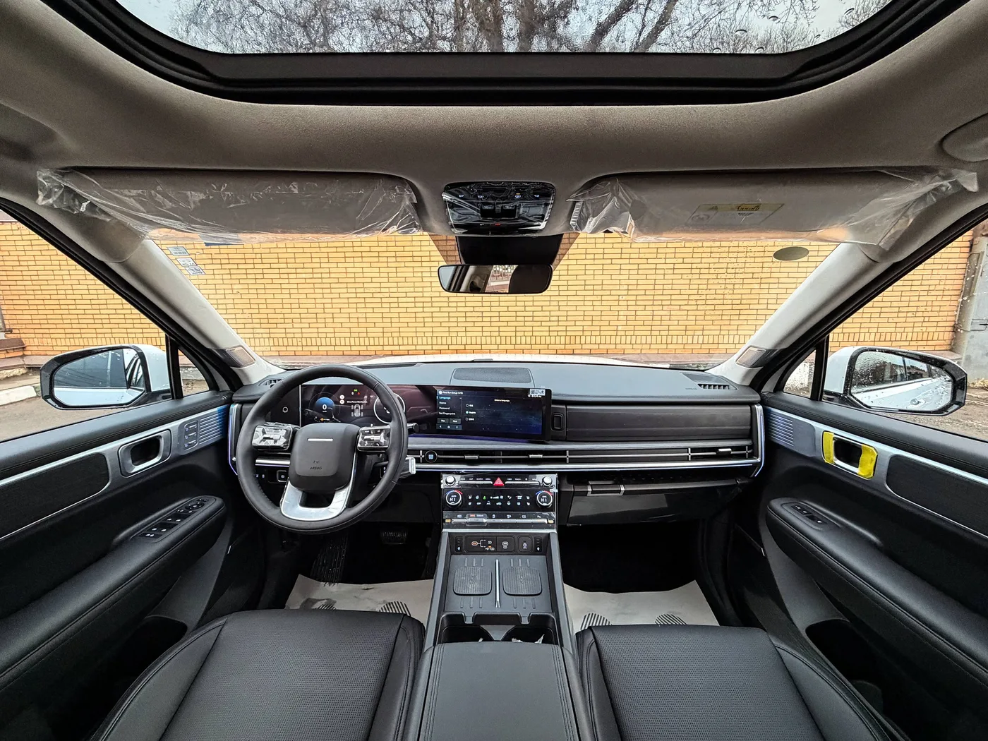 Hyundai Santa Fe 2026 — общий вид салона