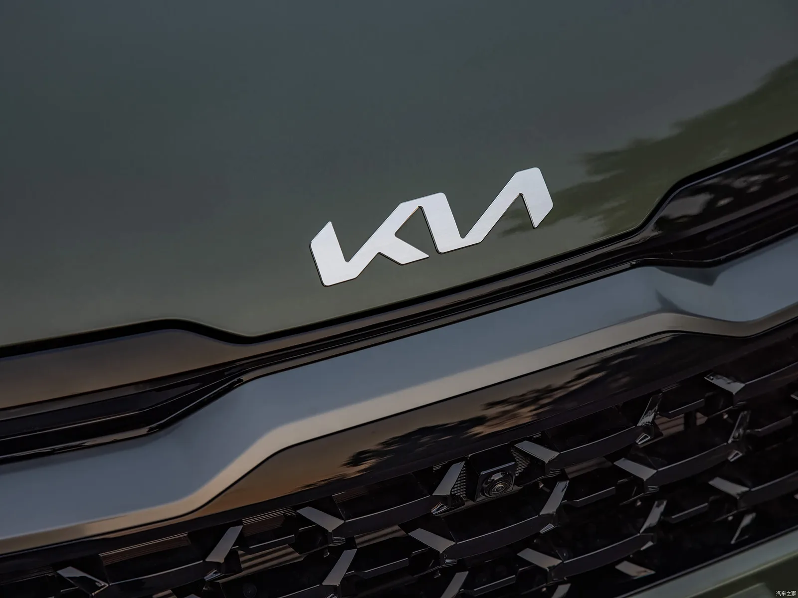 Kia Sportage 2026 — решётка радиатора крупным планом