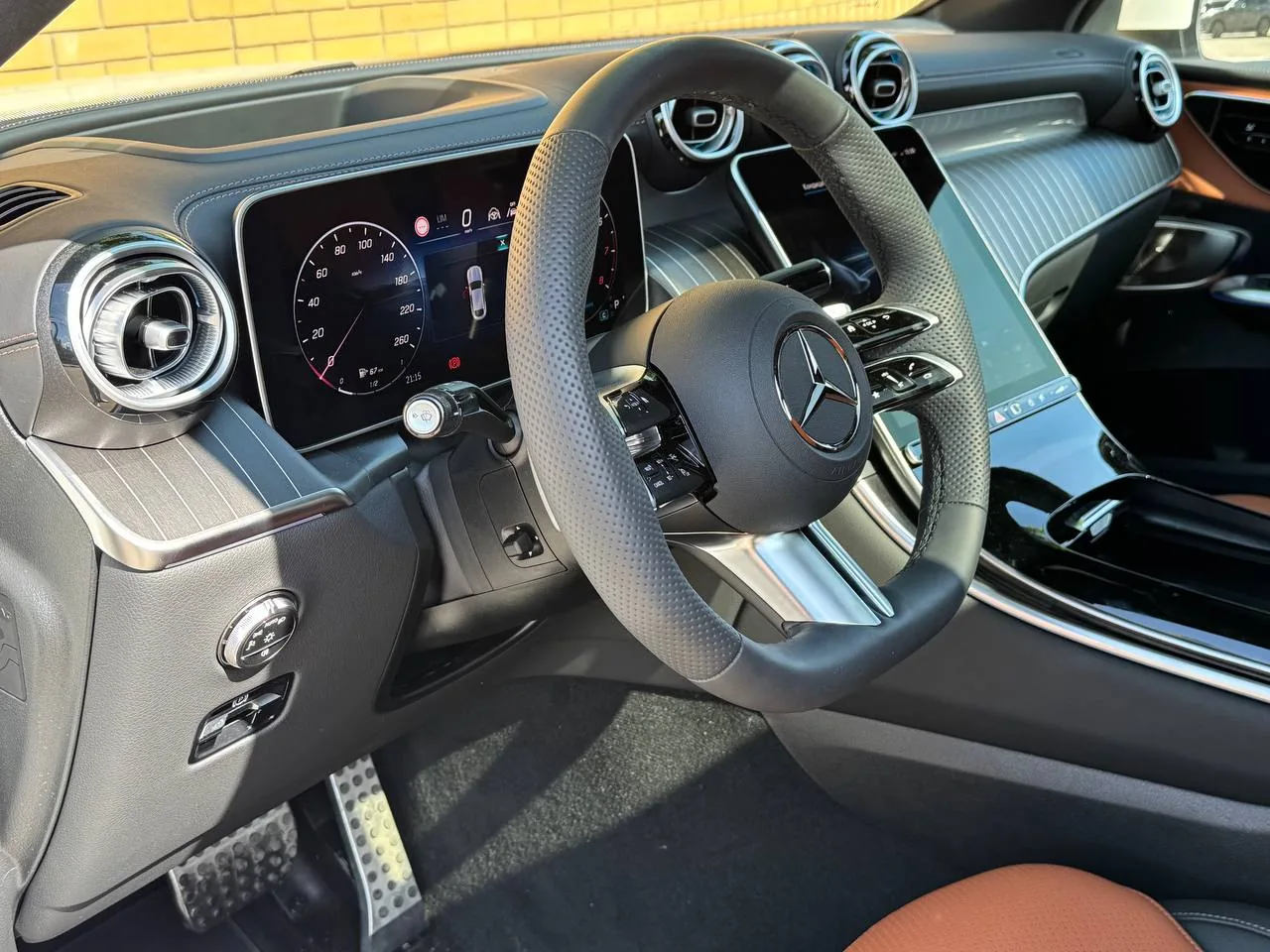 Руль и приборная панель Mercedes-Benz GLC Coupe