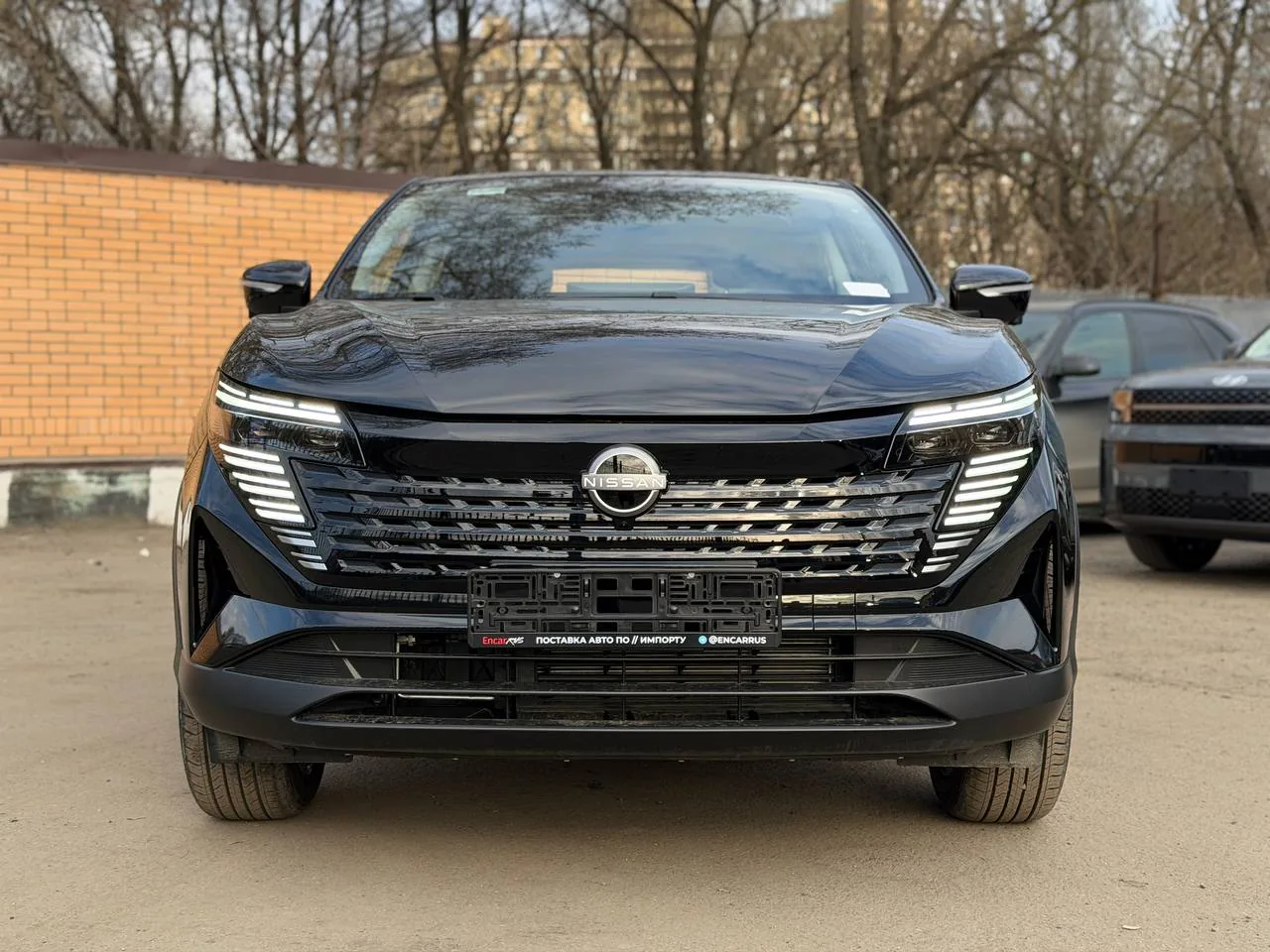 Nissan Qashqai 2026 — фронтальный вид