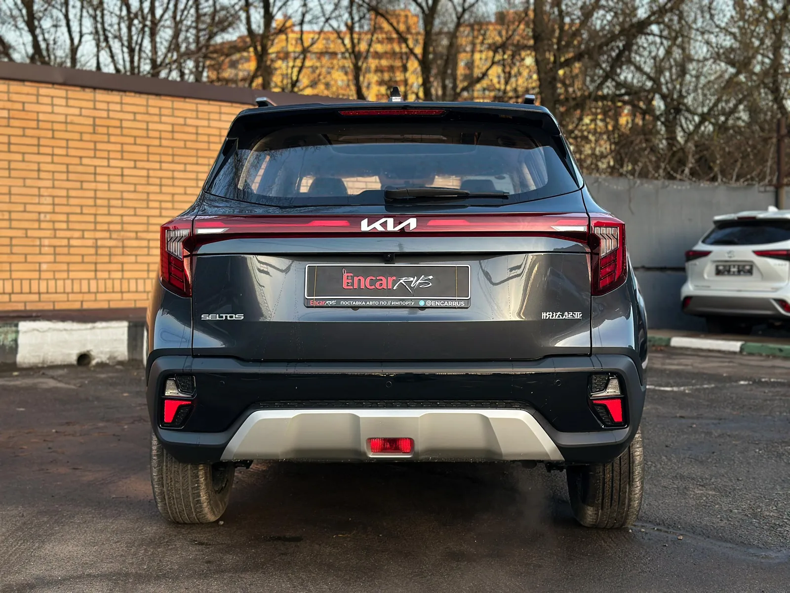 Kia Seltos 2026 — вид сзади