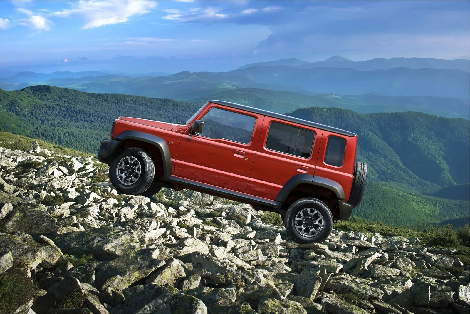 Дизайн Suzuki Jimny 5-дверный 2026