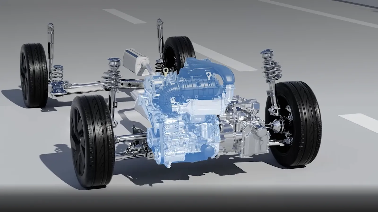 Платформа и шасси Volkswagen Tharu XR 2026