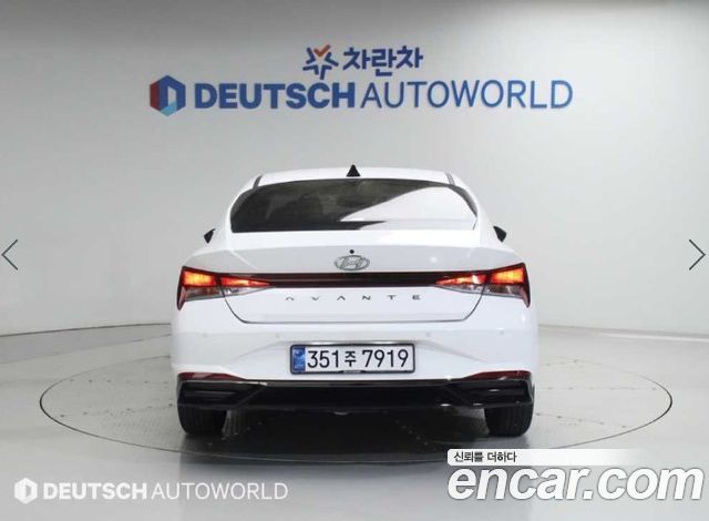 Hyundai Avante CN7 1.6 LPi (Rental Car) Smart - фото 3