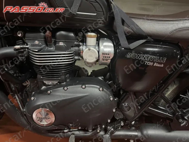 Triumph Bonneville T120 Black - фото 4